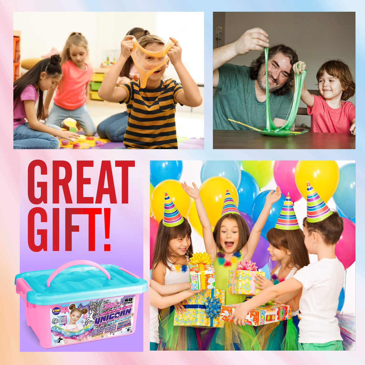 Unicorn Slime Charms Kit