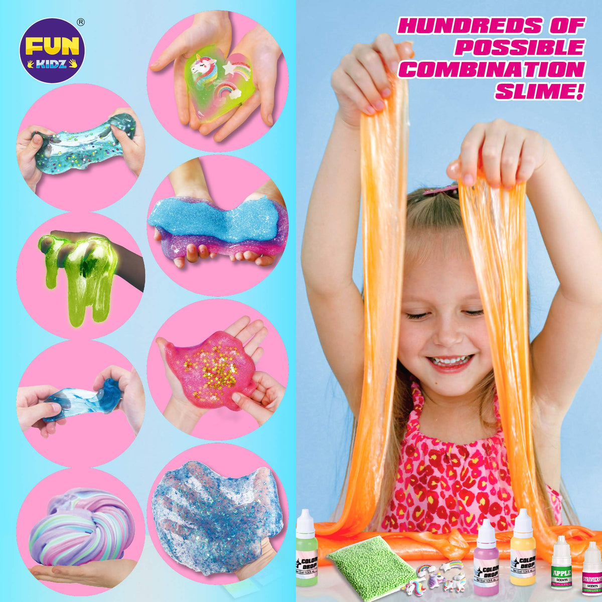 Unicorn Slime Charms Kit