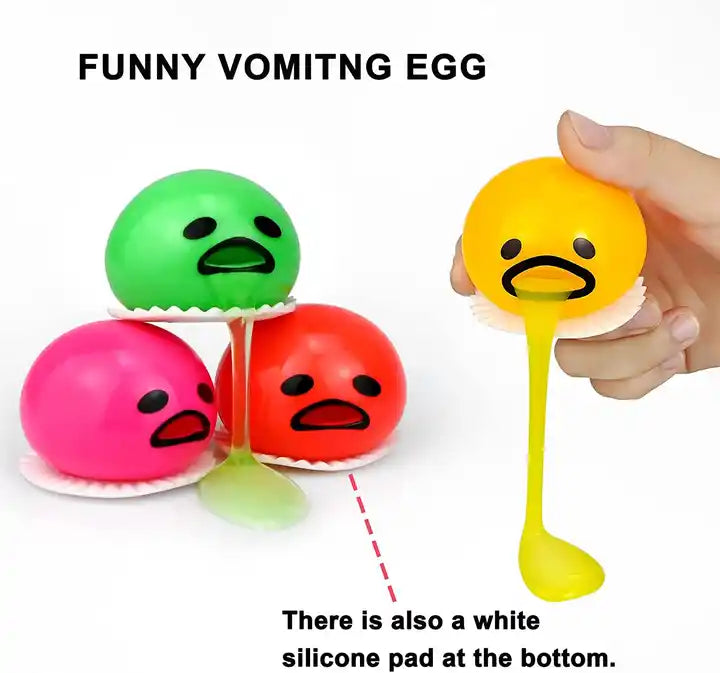 Vomiting Egg Yolk Slime